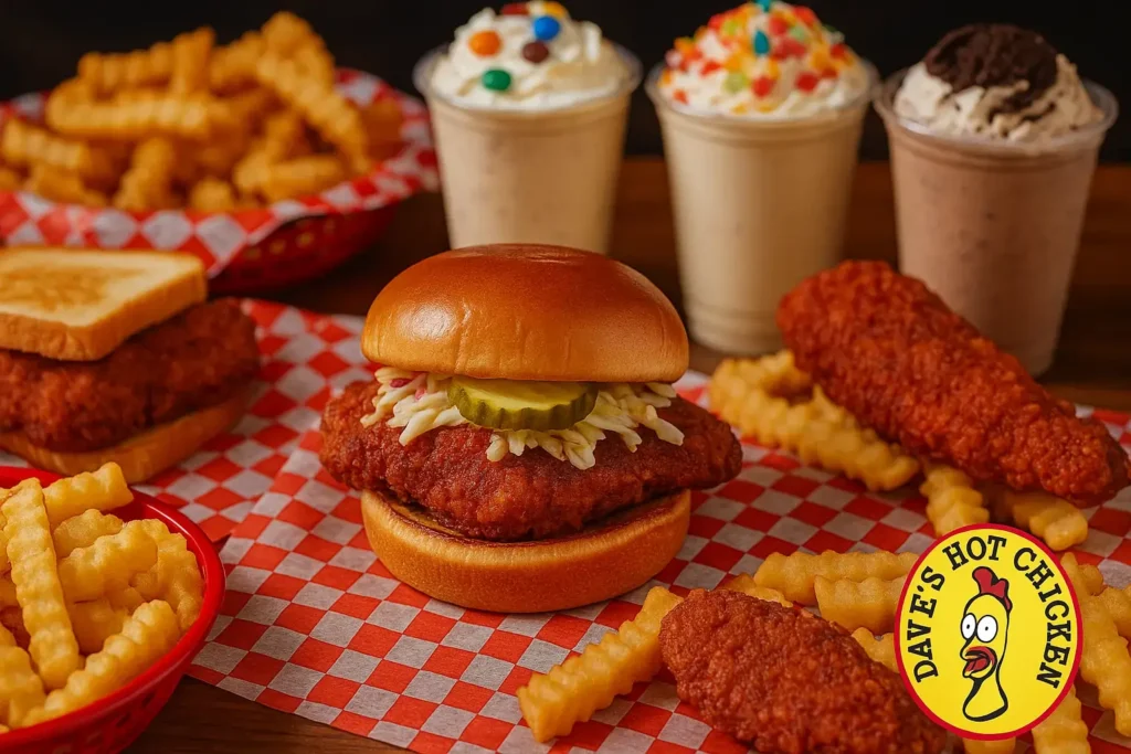 Dave’s Hot Chicken Menu