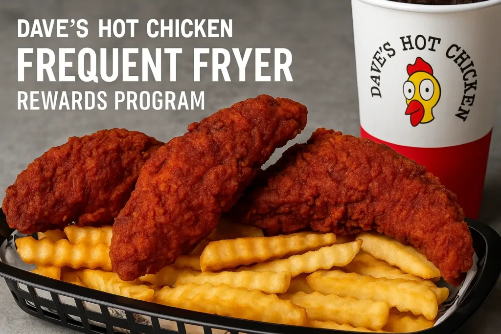 Dave’s Hot Chicken Frequent Fryer Rewards Program