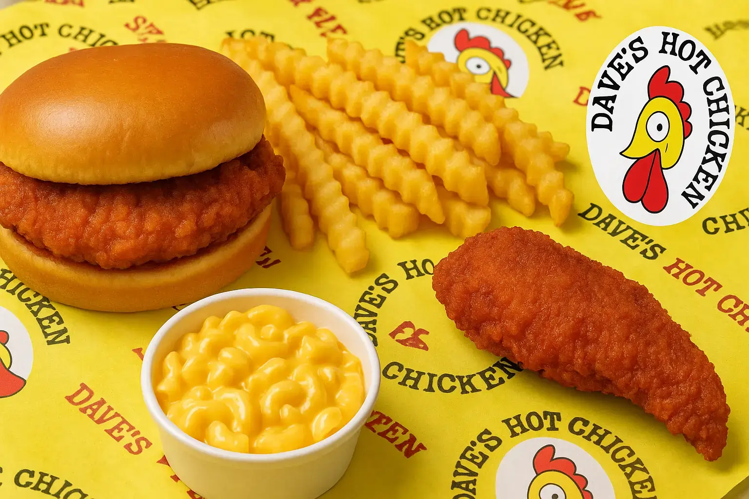 Dave’s Hot Chicken Kids Menu