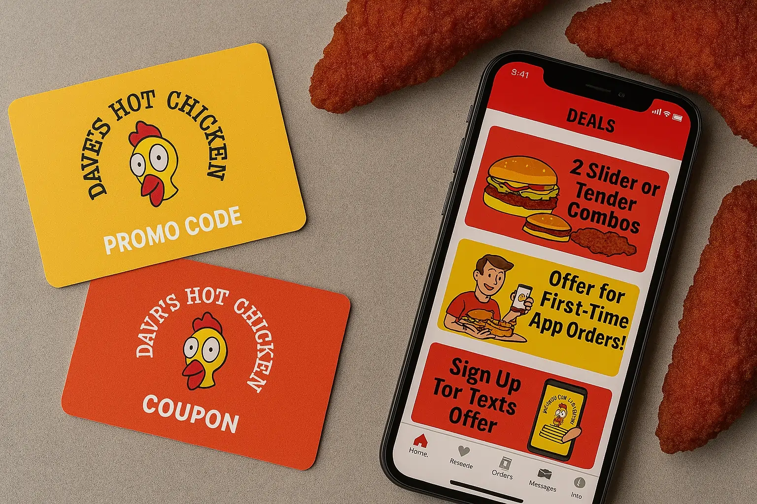 Dave’s Hot Chicken Promo Codes, Coupons and Deals